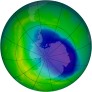 Antarctic Ozone 2003-10-24